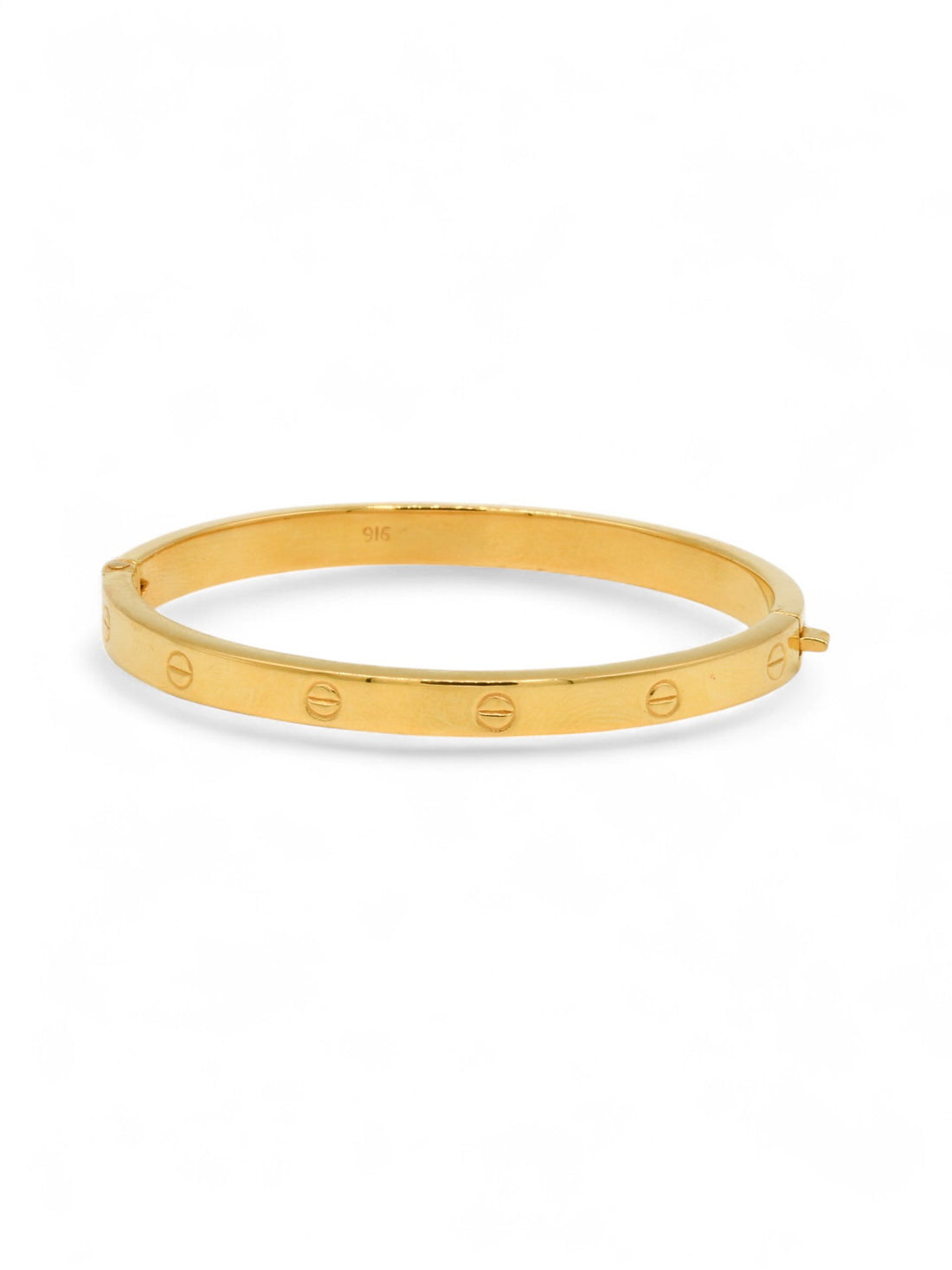22ct Gold Ladies Bangle
