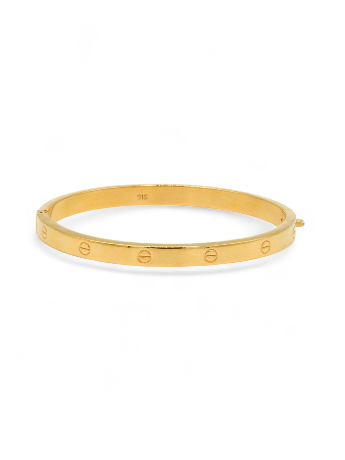22ct Gold Ladies Bangle