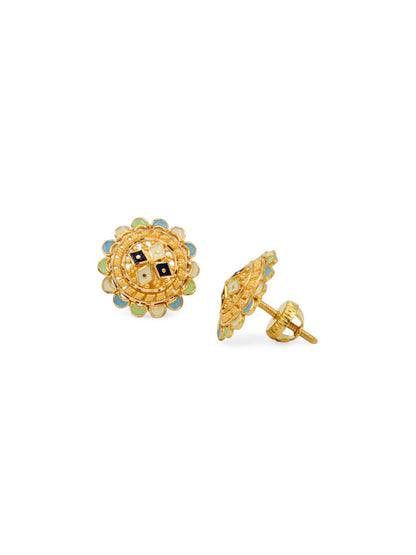 22ct Gold Stud Earrings