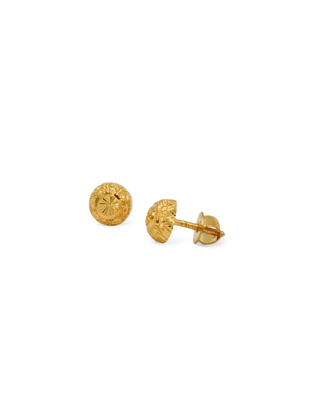 22ct Gold Stud Earrings