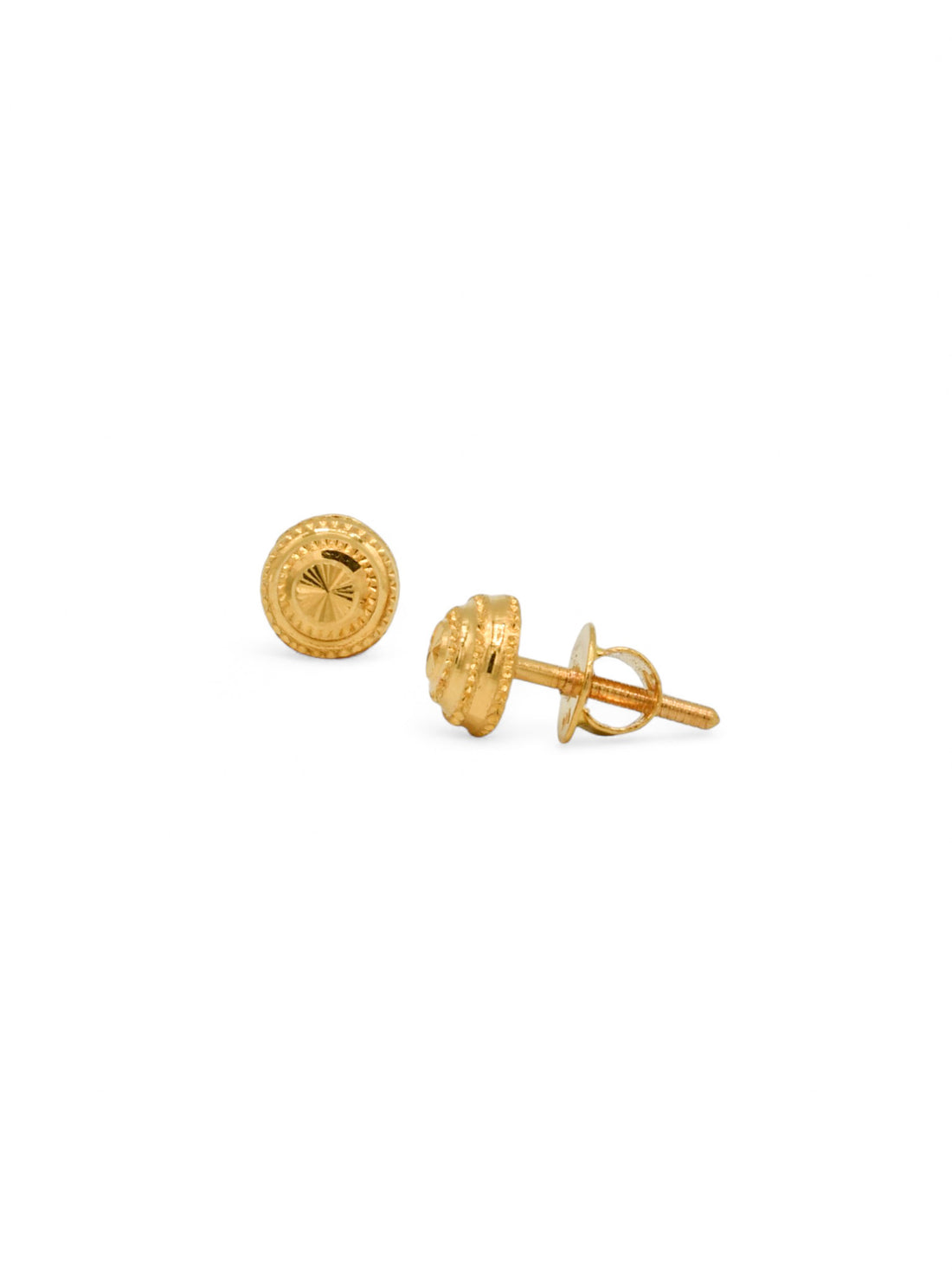 22ct Gold Stud Earrings