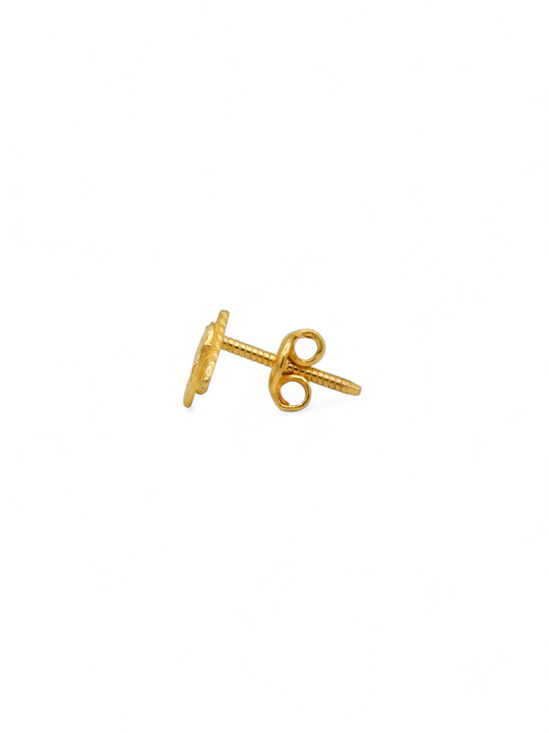 22ct Gold Stud Earrings - Roop Darshan