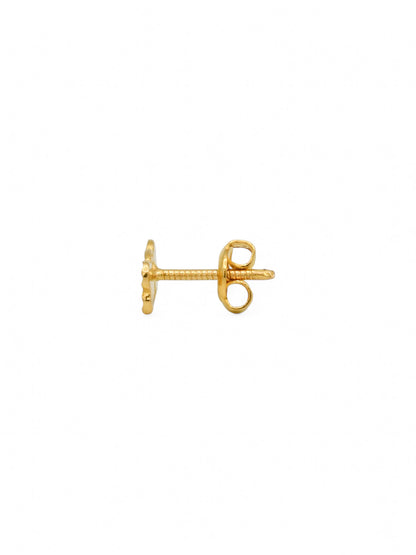 22ct Gold Stud Earrings - Roop Darshan