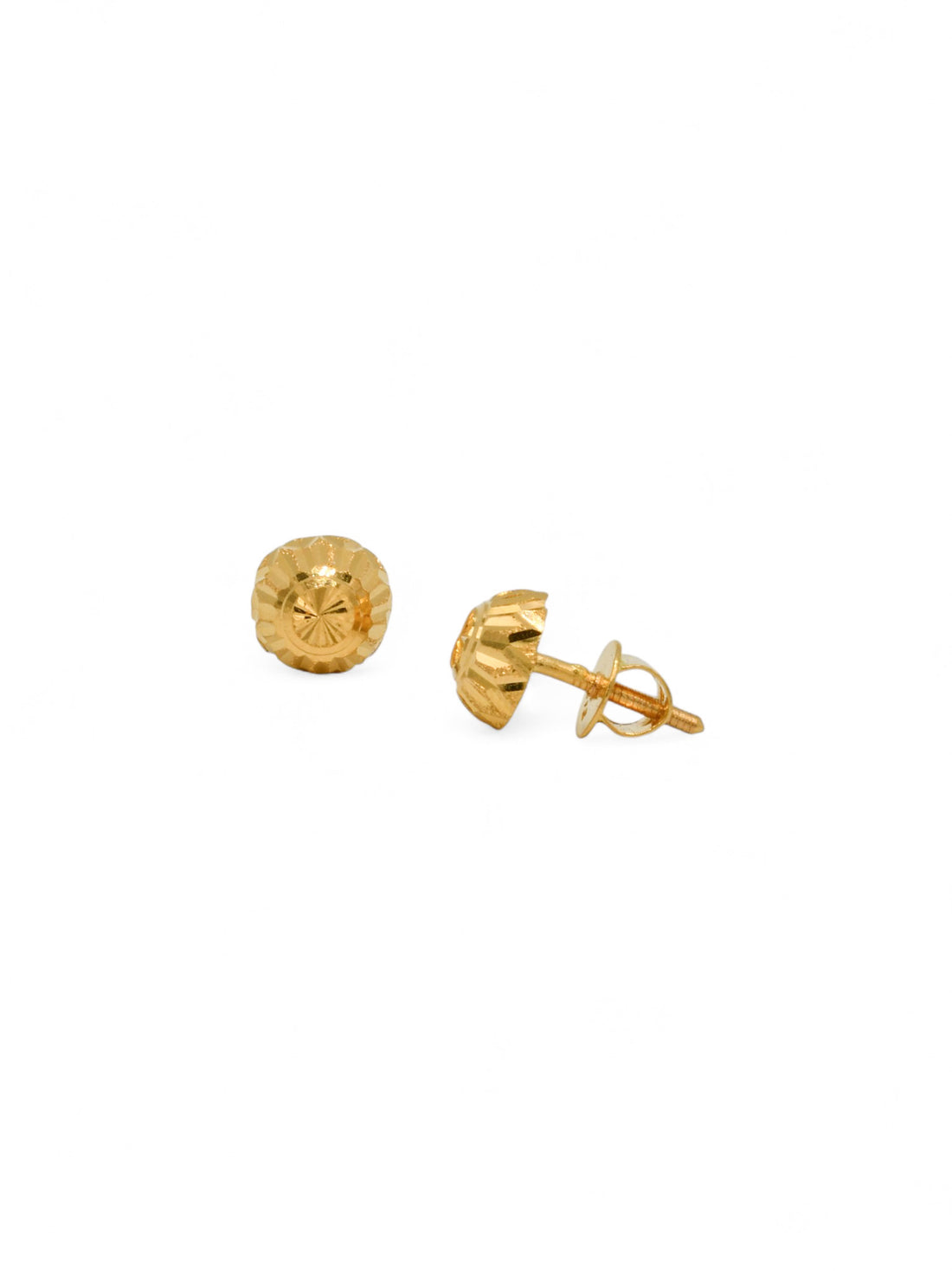 22ct Gold Stud Earrings