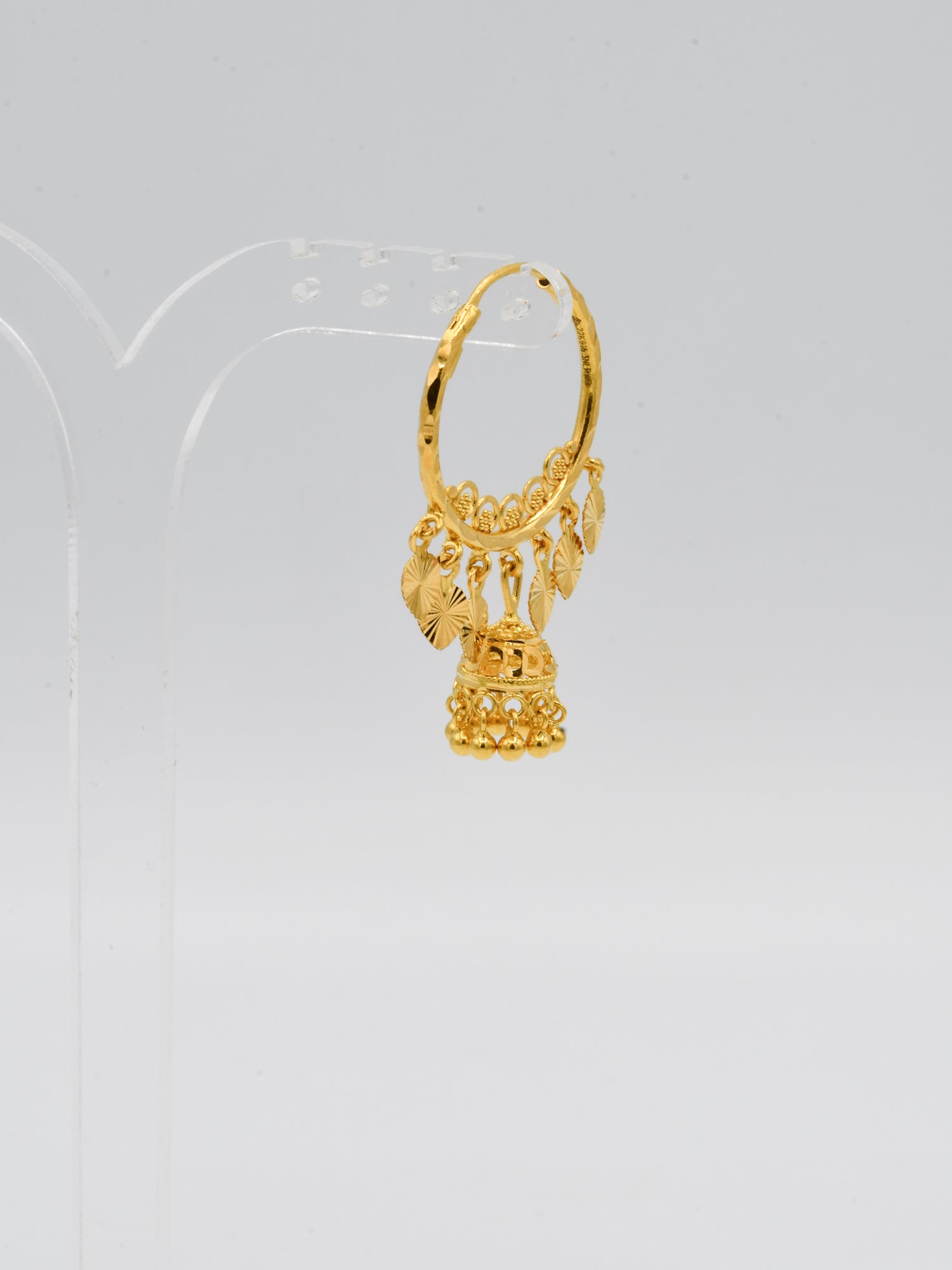 22ct Gold Jhumki Bali