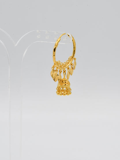 22ct Gold Jhumki Bali