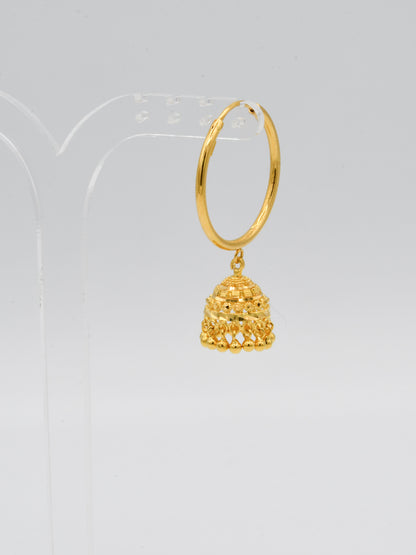 22ct Gold Jhumki Bali