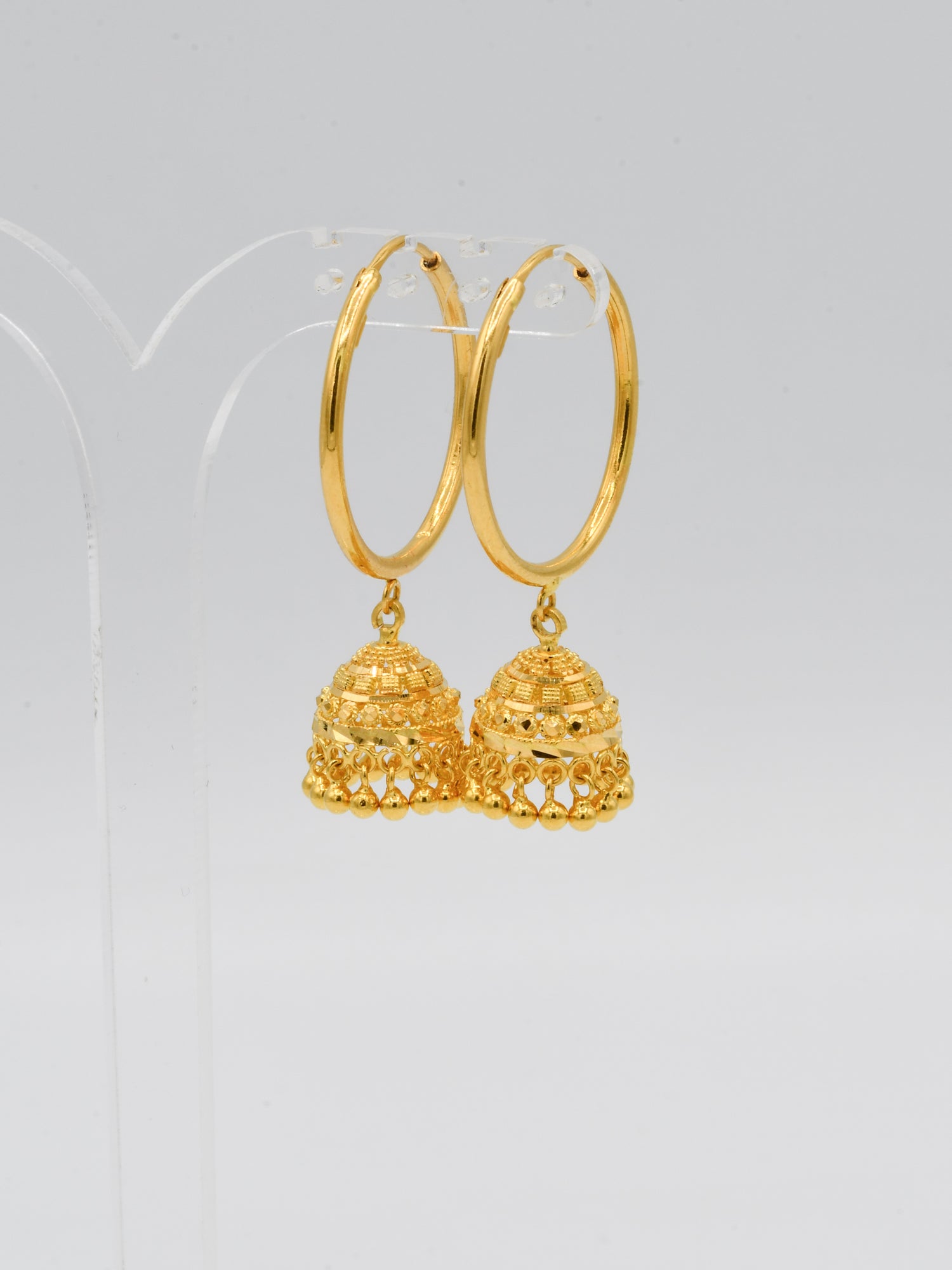 22ct Gold Jhumki Bali