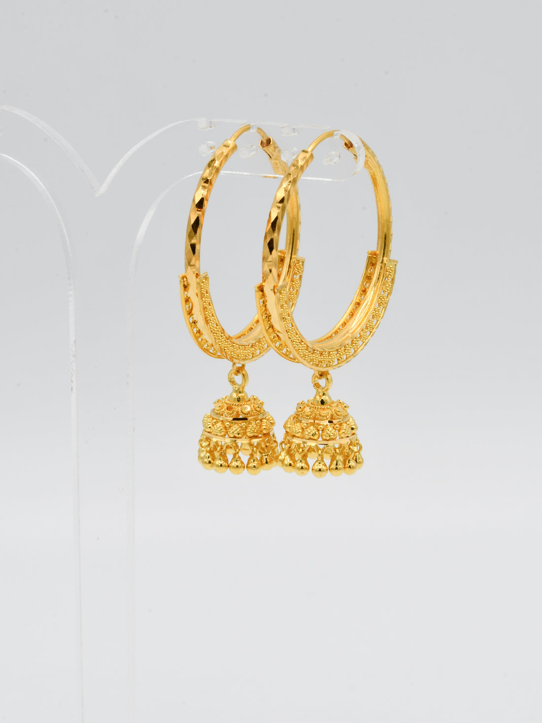 22ct Gold Jhumki Bali