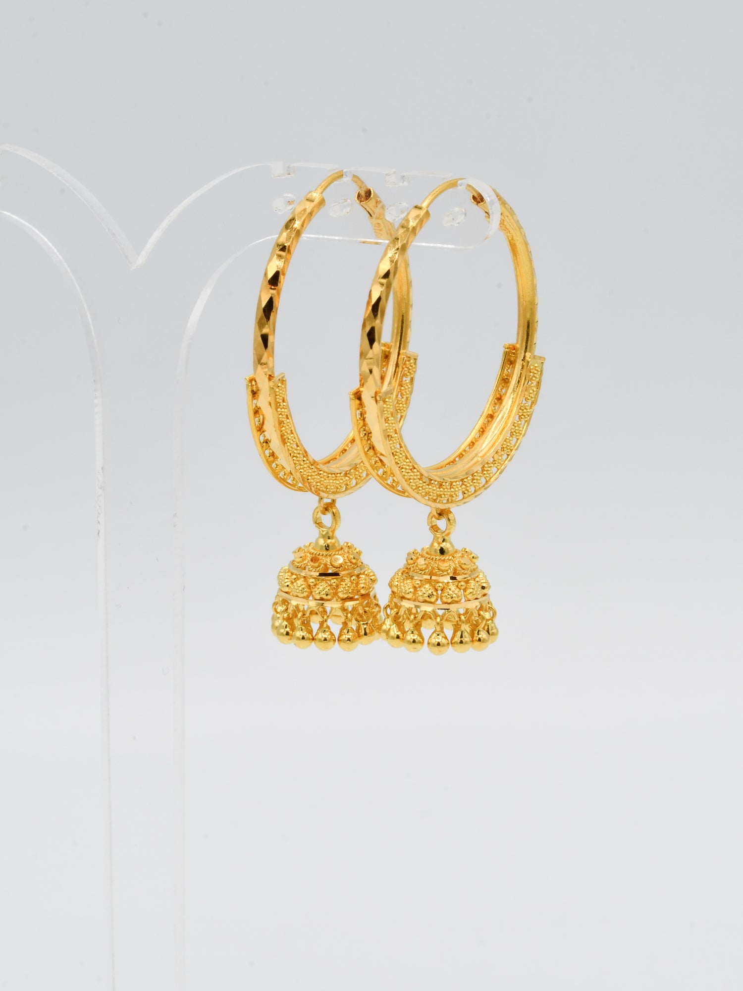 22ct Gold Jhumki Bali