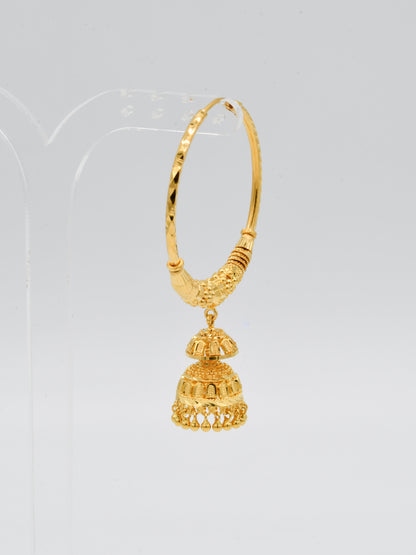 22ct Gold Jhumki Bali