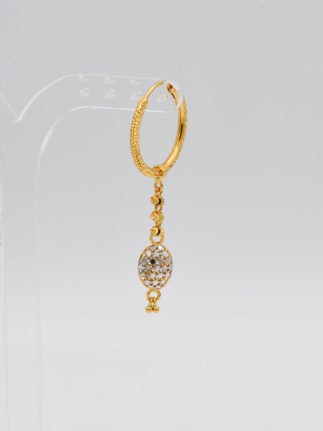 22ct Gold Two Tone Bali - Roop Darshan