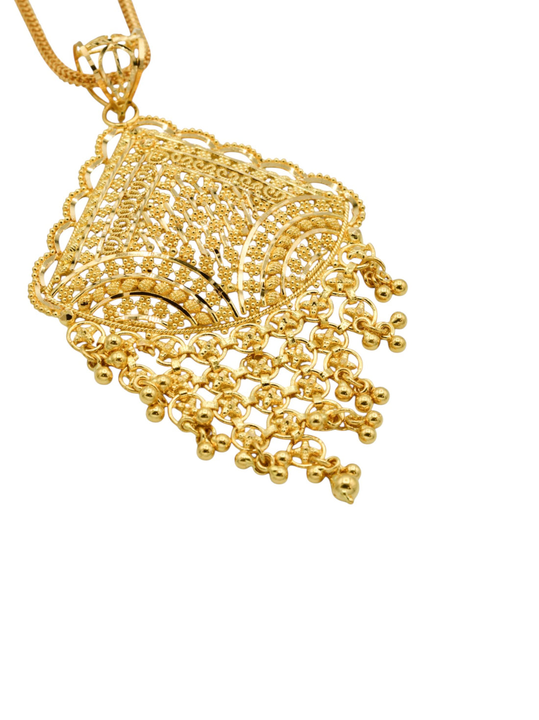 22ct Gold Filligree Pendant