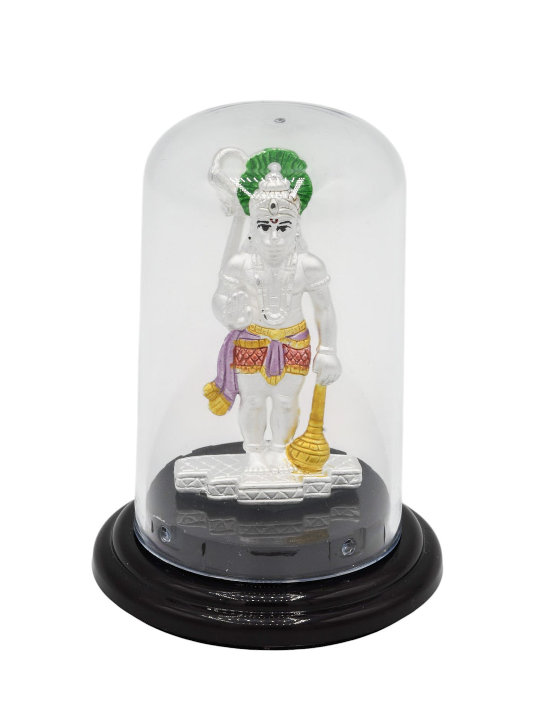 Silver Hanuman Murti - Roop Darshan