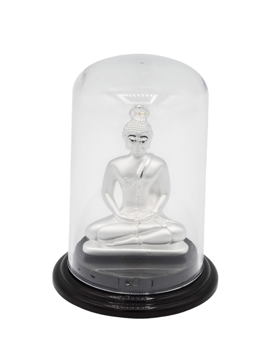 Silver Buddha Murti - Roop Darshan