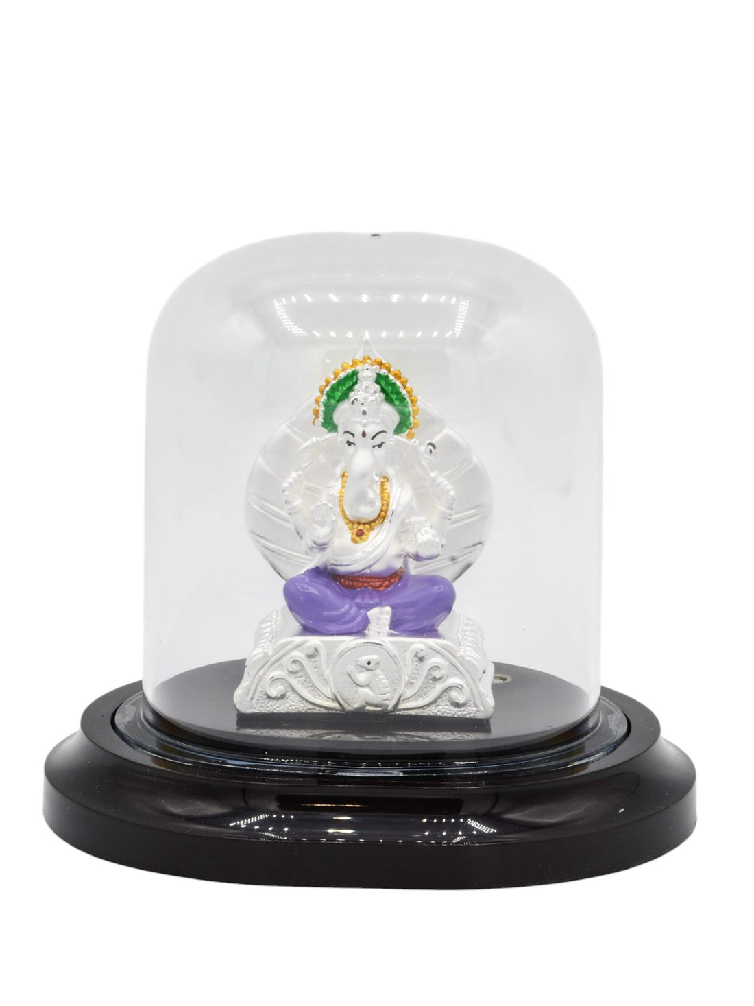 Silver Ganesh Murti - Roop Darshan