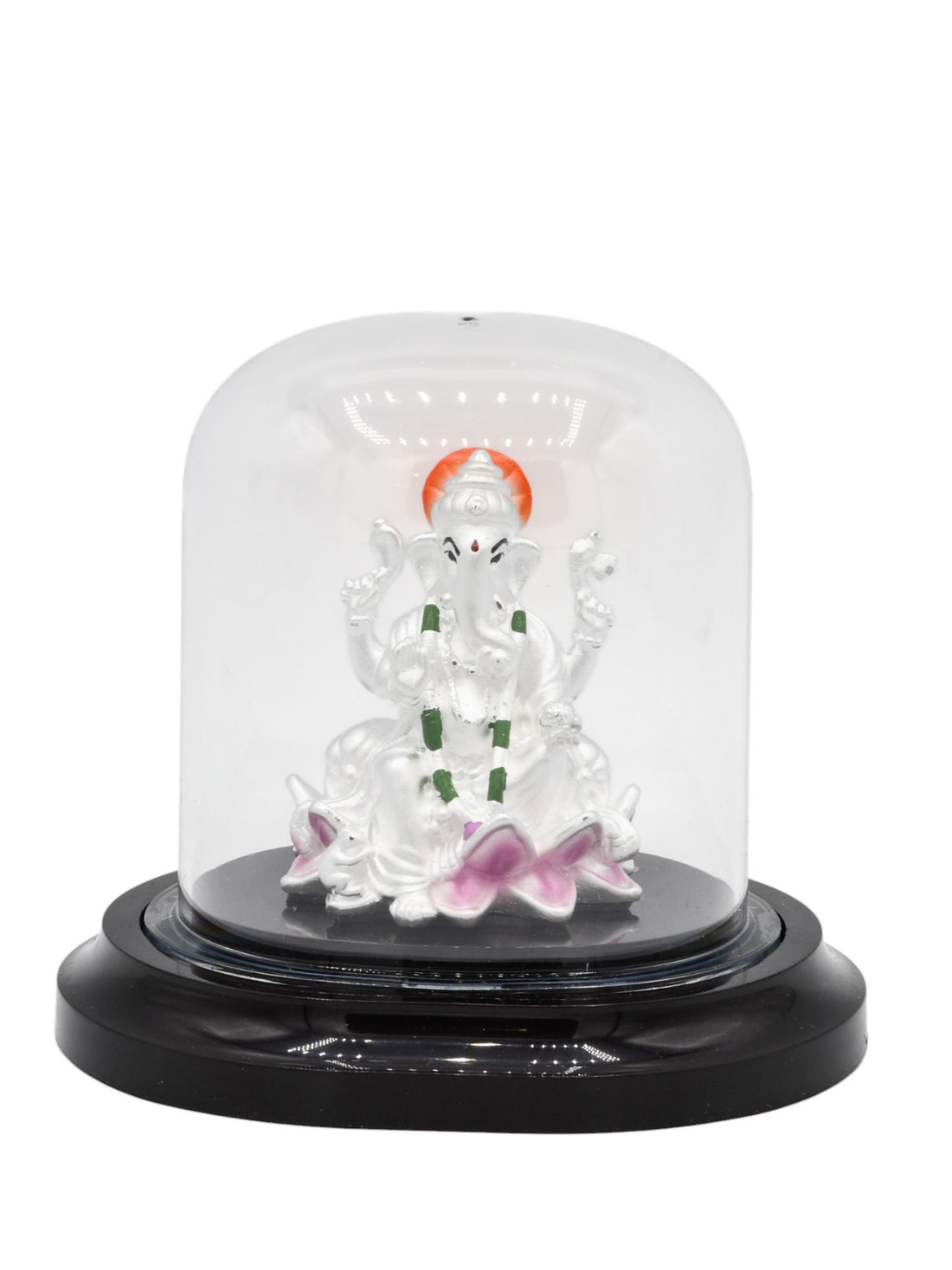Silver Ganesh Murti - Roop Darshan