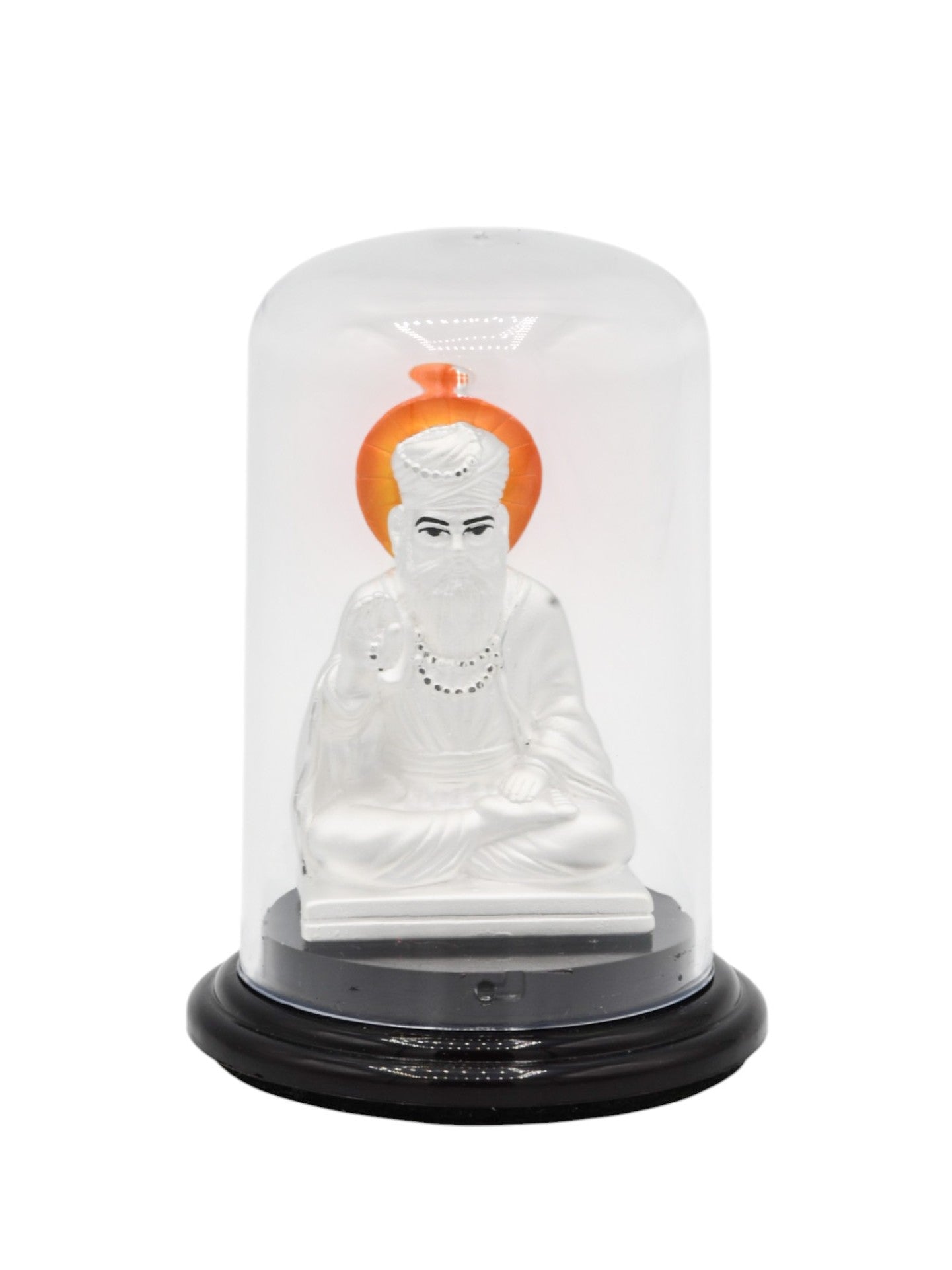 Silver Guru Nanak Murti - Roop Darshan