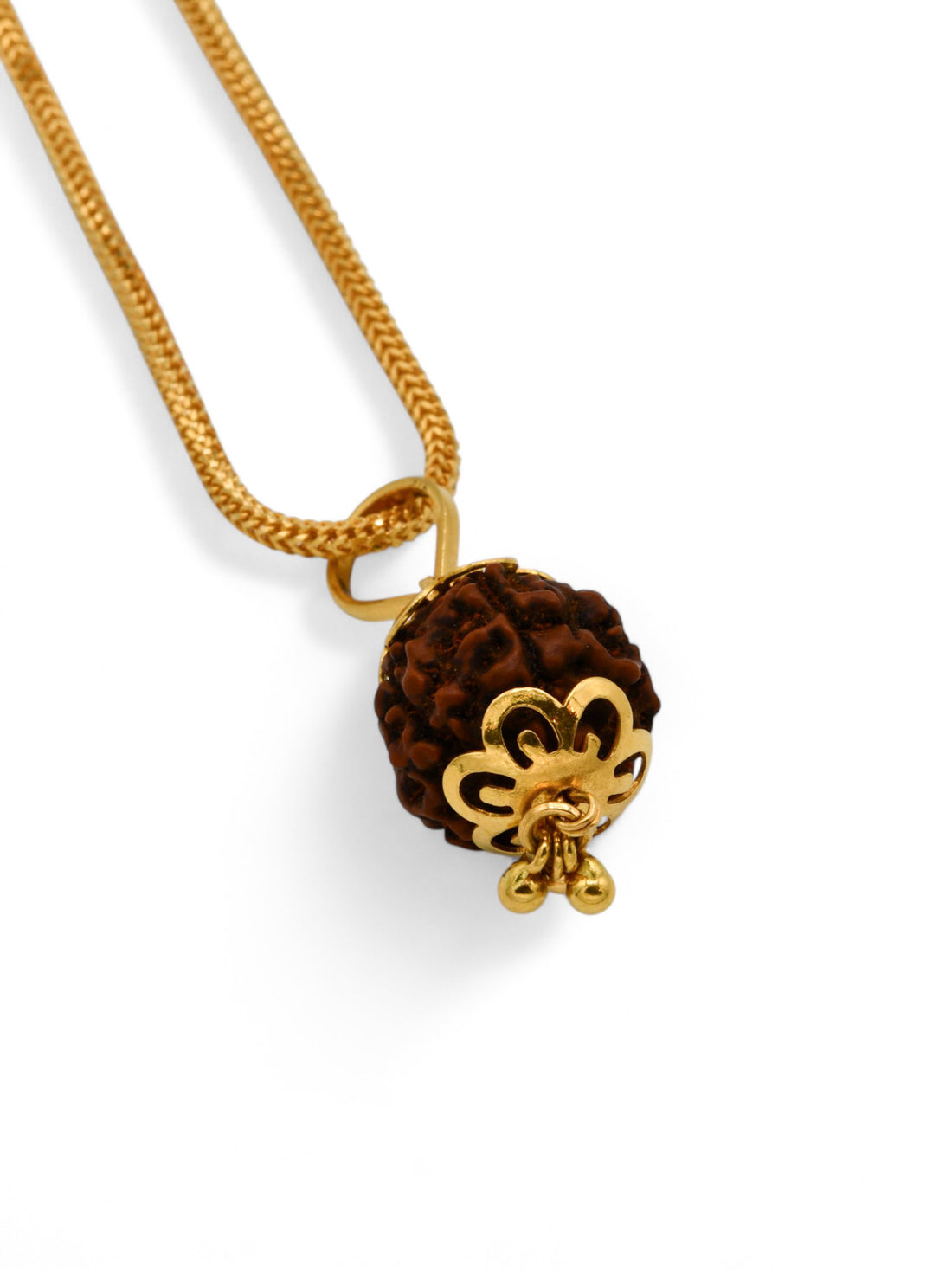 22ct Gold Rudraksh Pendant - Roop Darshan