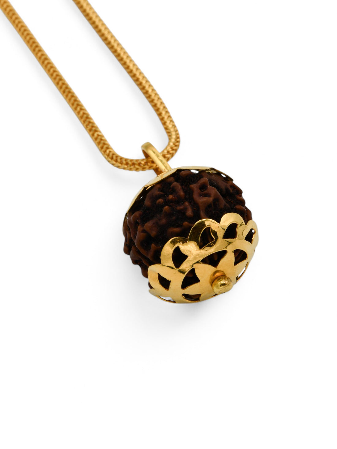 22ct Gold Rudraksh Pendant - Roop Darshan