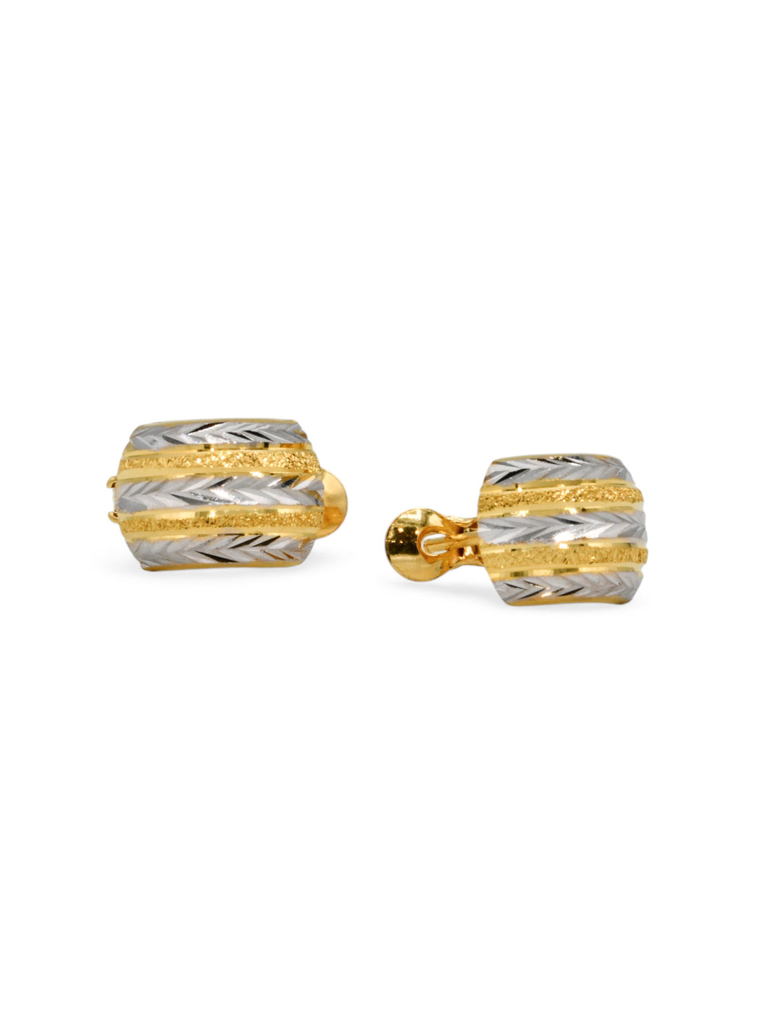22ct Gold Two Tone Spring Bali