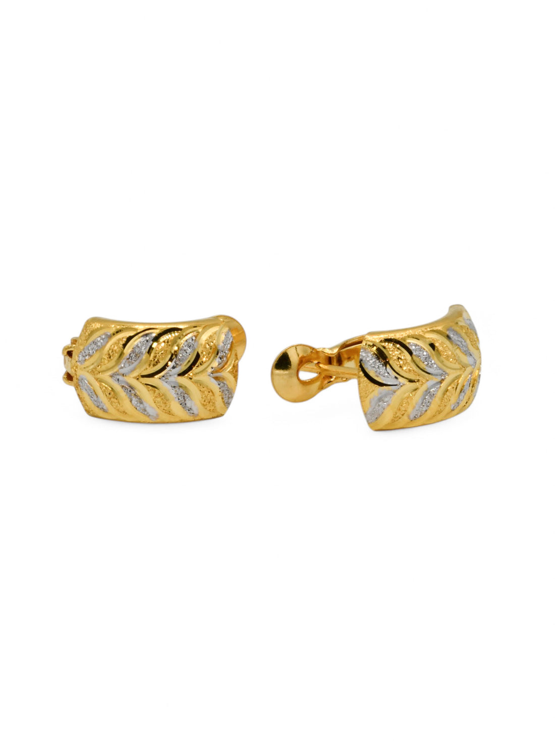 22ct Gold Two Tone Spring Bali