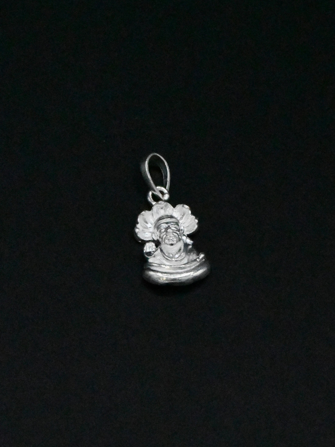 Silver Sai Baba Pendant - Roop Darshan