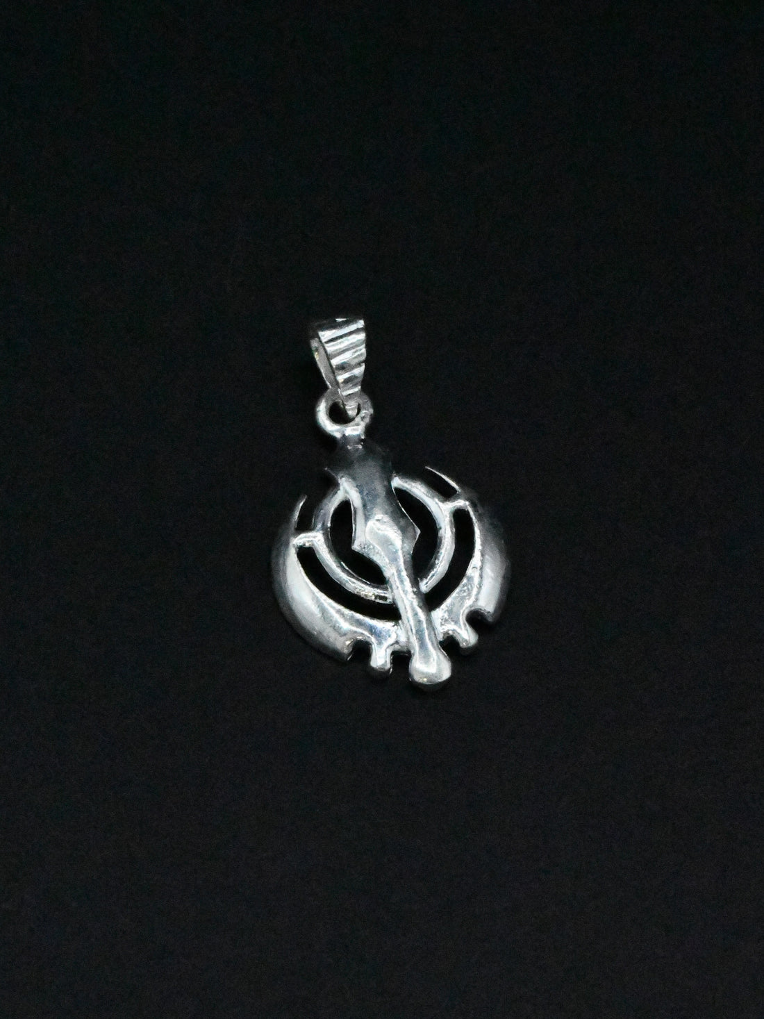 Silver Khanda Pendant - Roop Darshan