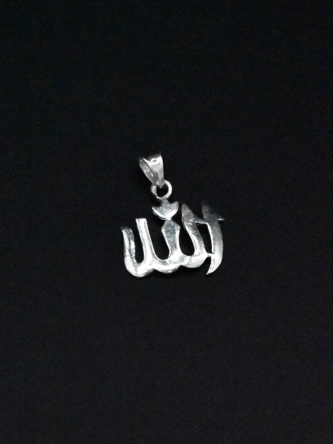 Silver Allah Pendant - Roop Darshan