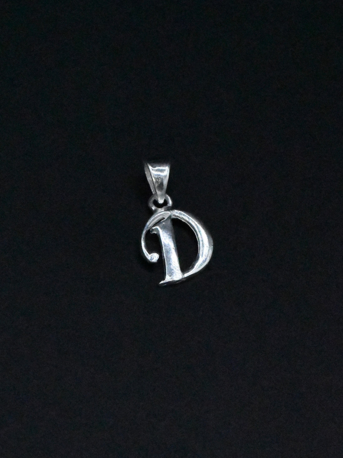 Silver &quot;D&quot; Pendant - Roop Darshan