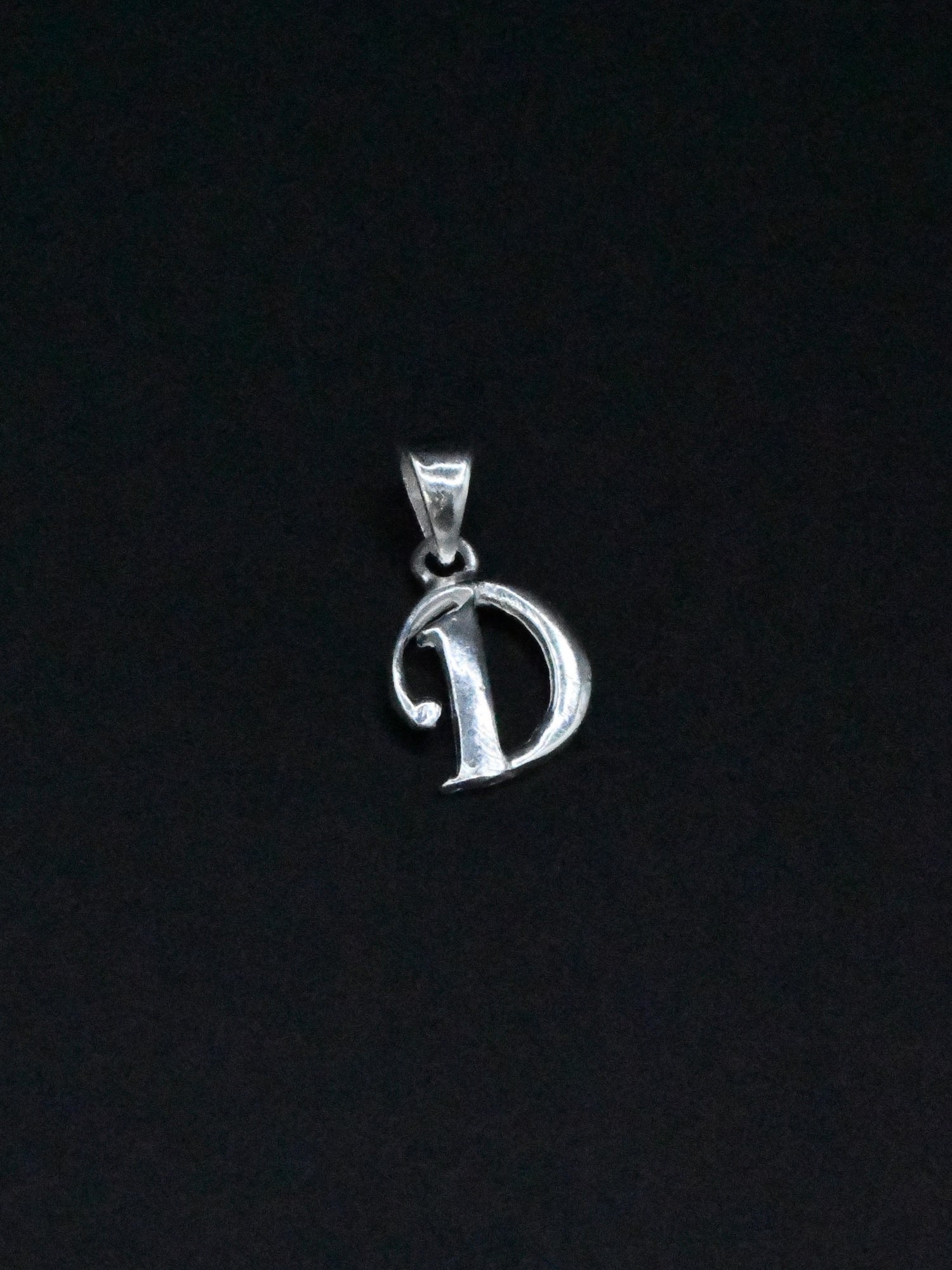 Silver &quot;D&quot; Pendant - Roop Darshan