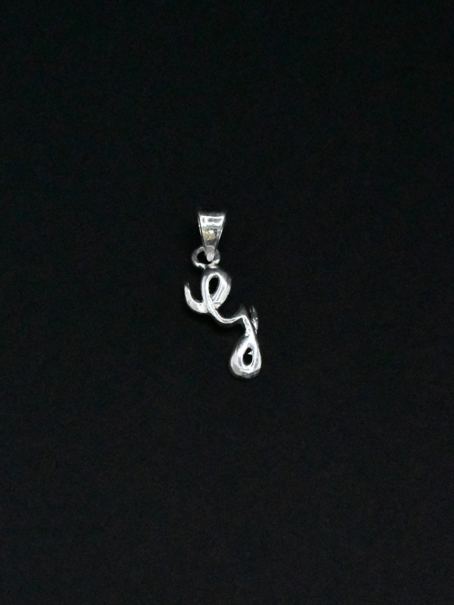 Silver &quot;G&quot; Pendant - Roop Darshan