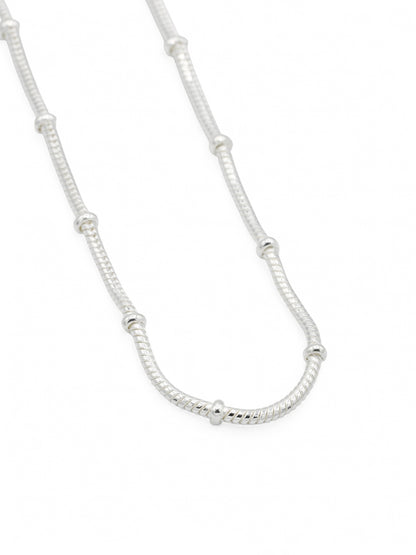 Silver Ball Chain