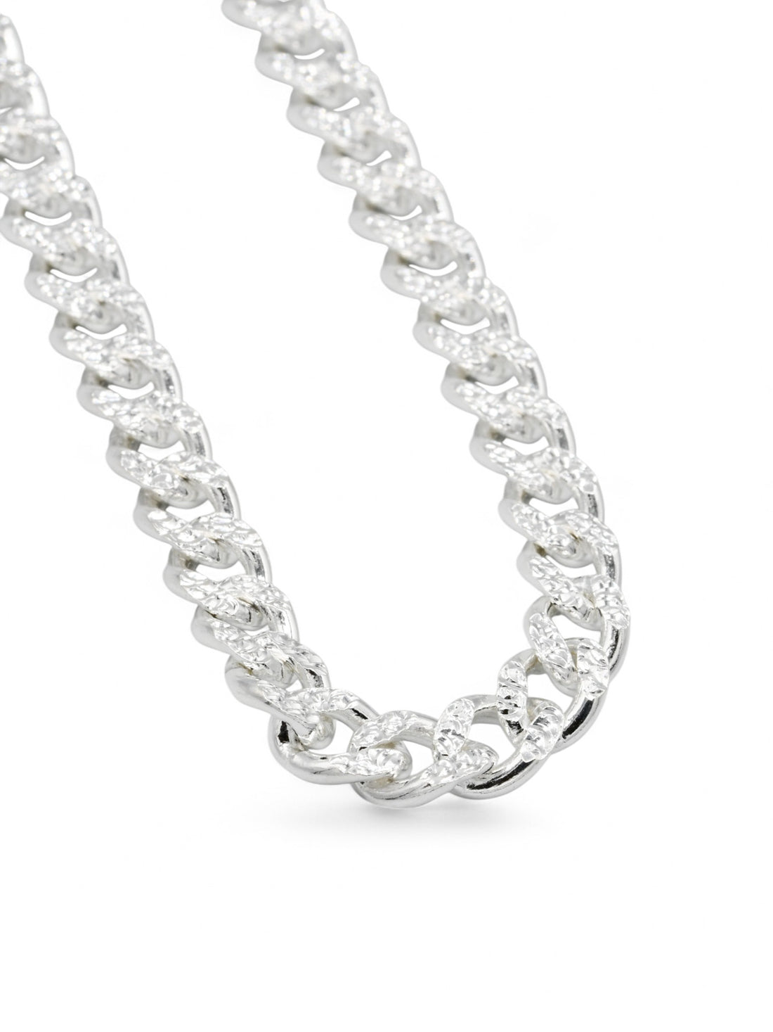 Silver Curb Chain - Roop Darshan