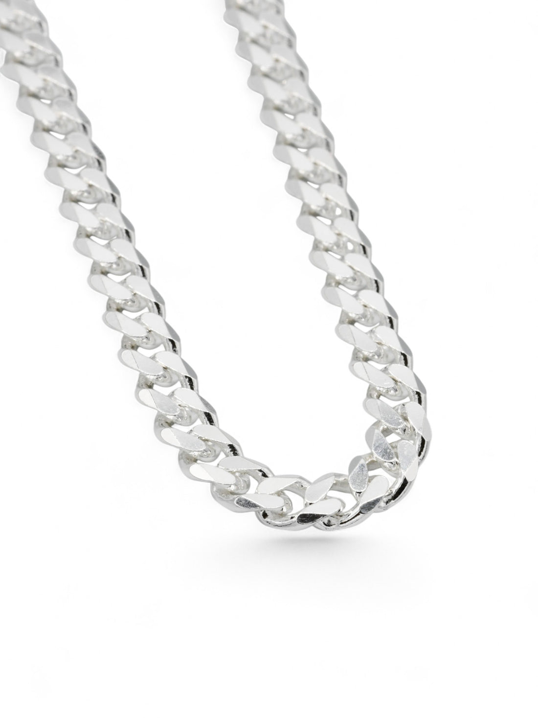 Silver Curb Chain