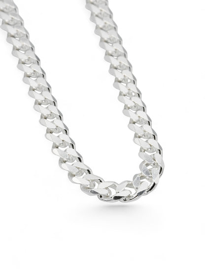 Silver Curb Chain