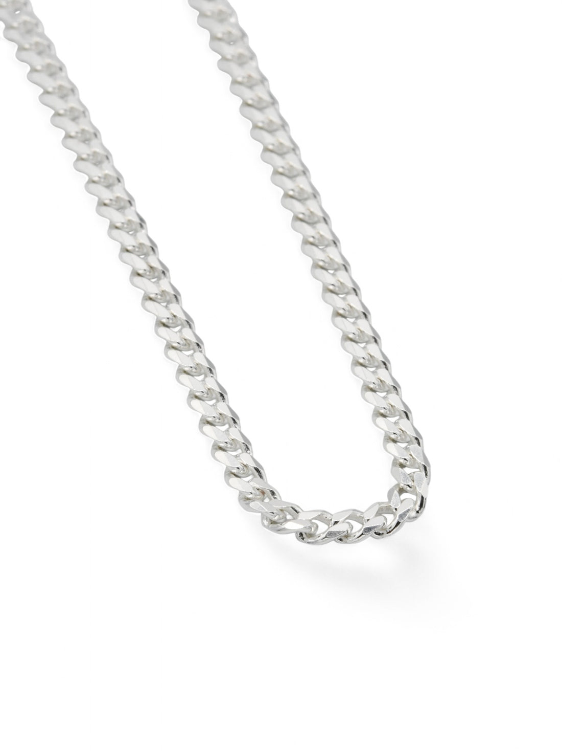 Silver Curb Chain