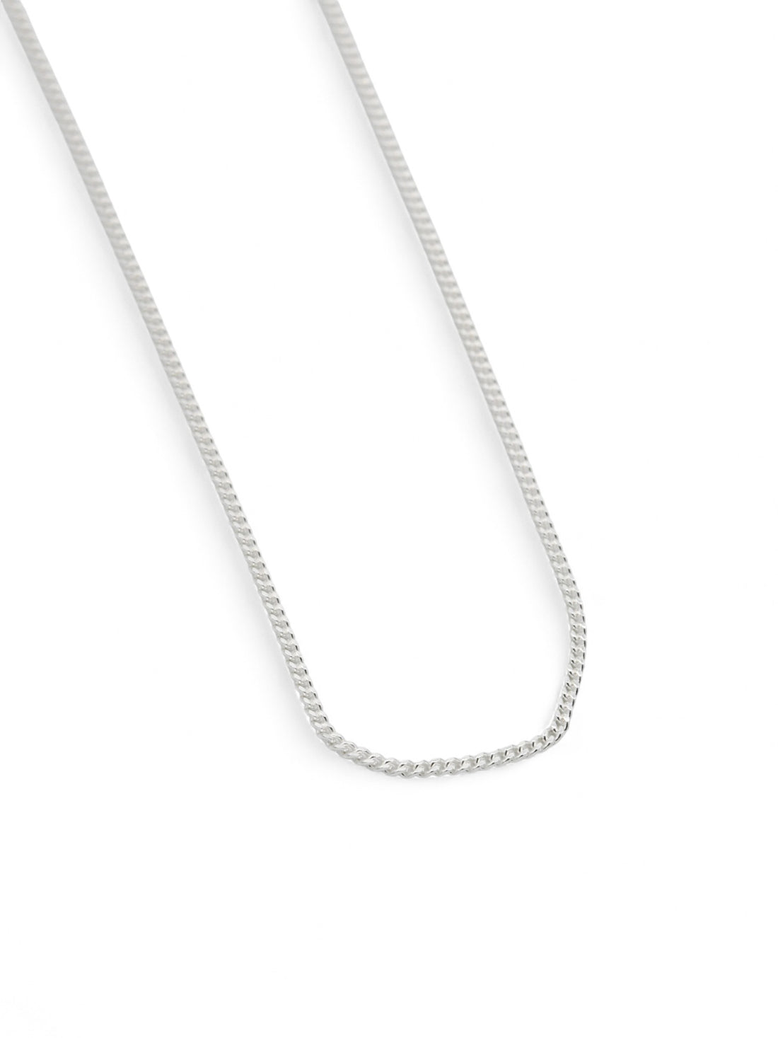 Silver Curb Chain