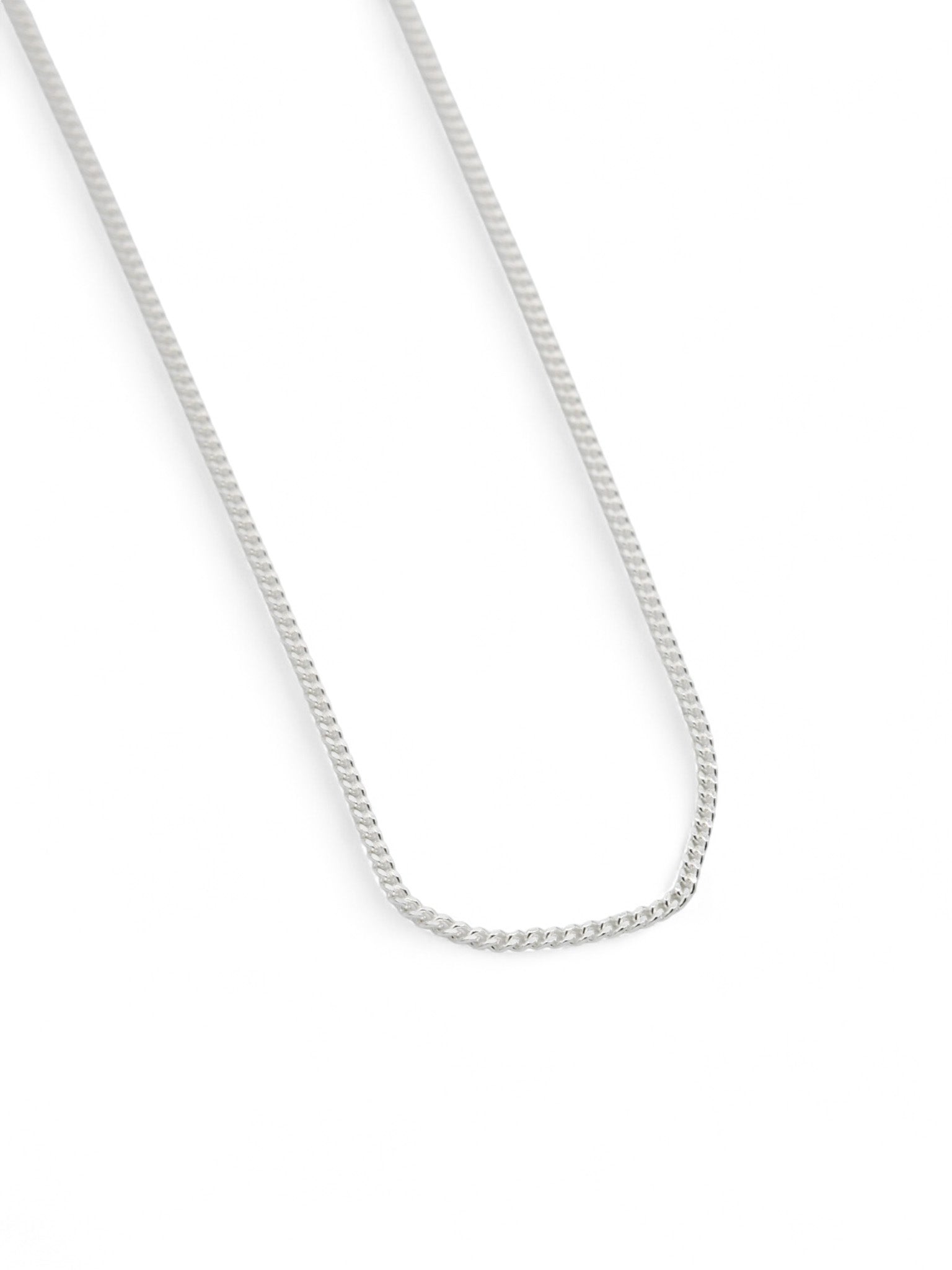 Silver Curb Chain