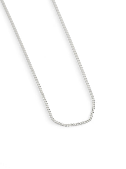 Silver Curb Chain