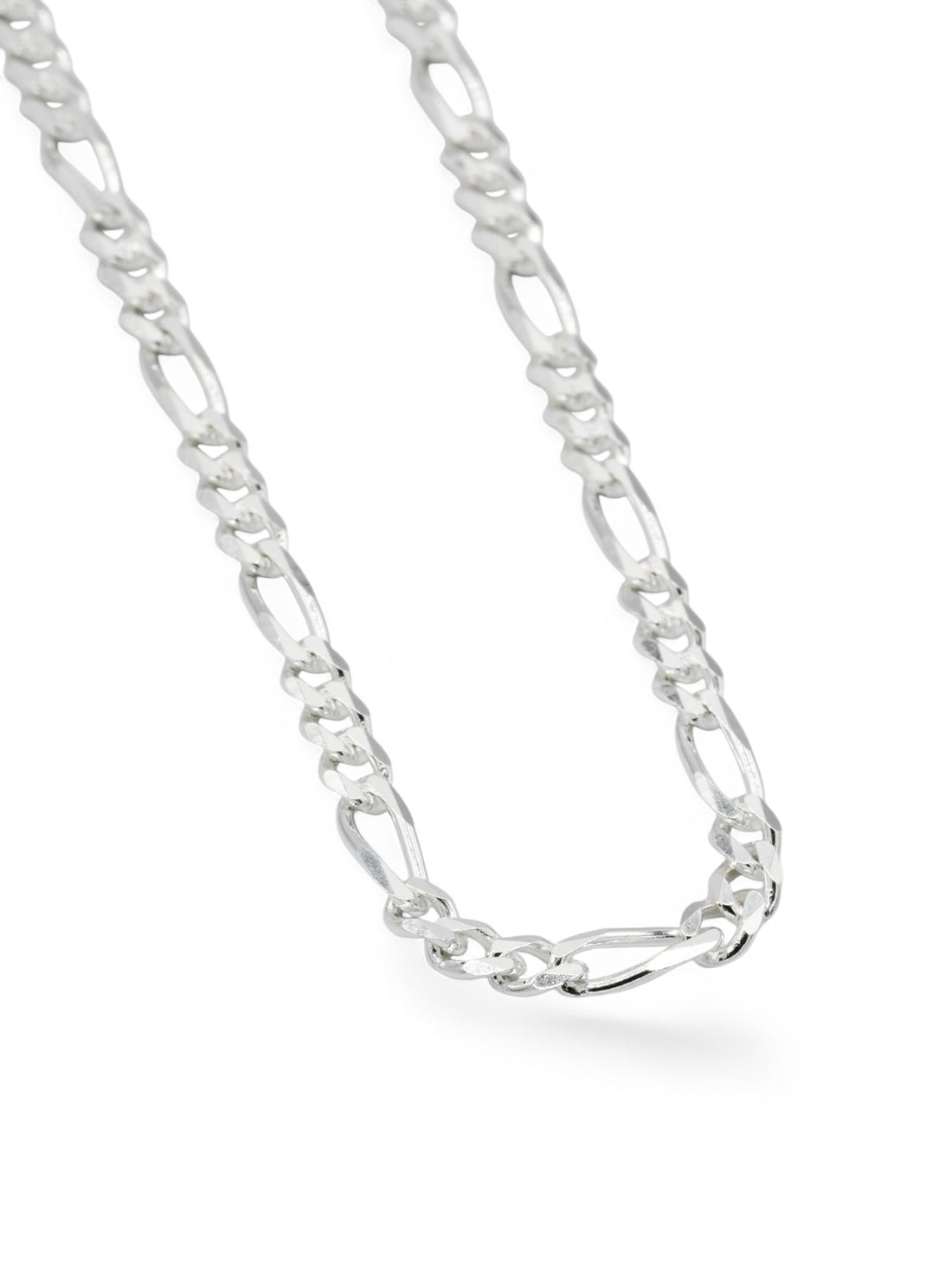 Silver Figaro Chain - Roop Darshan