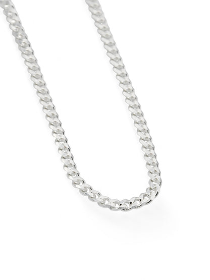 Silver Curb Chain