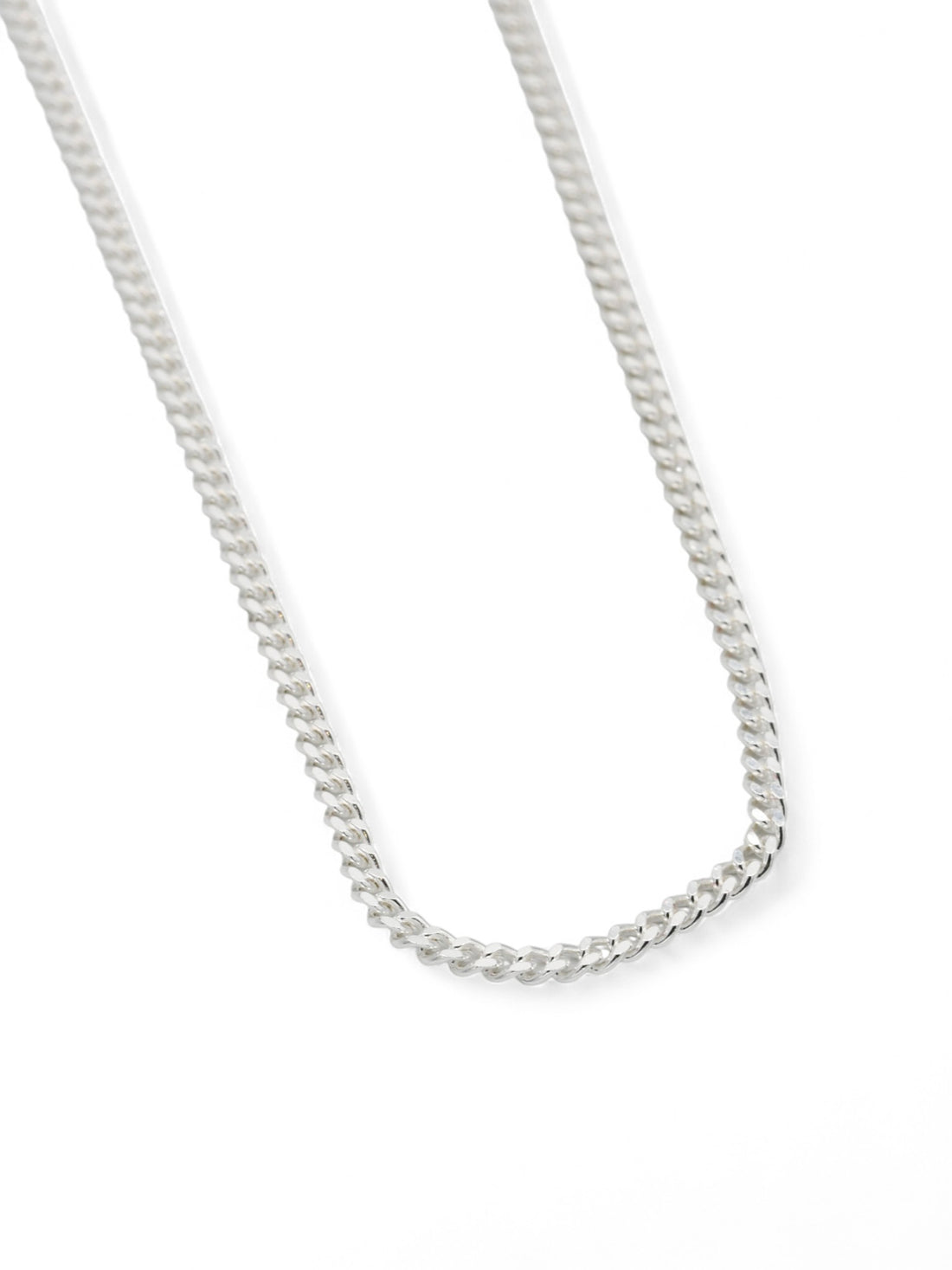 Silver Curb Chain