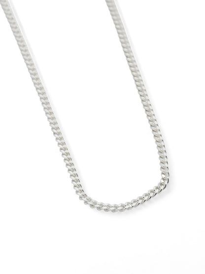 Silver Curb Chain