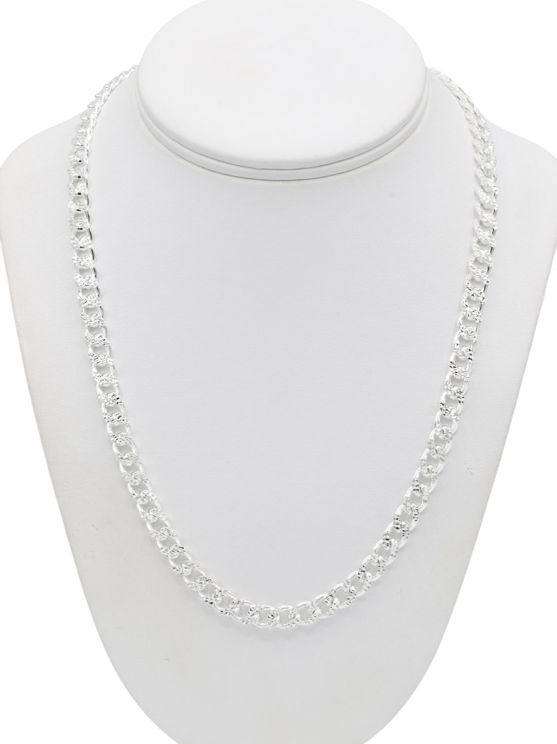 Silver Curb Chain - Roop Darshan