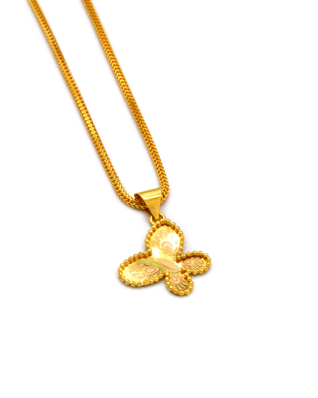 22ct Gold Butterfly Pendant