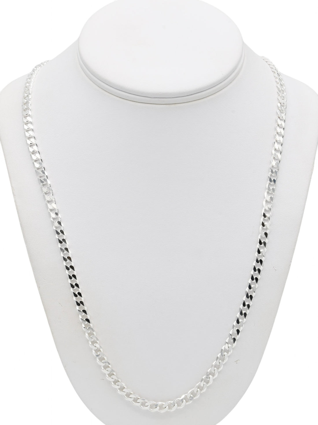 Silver Curb Chain