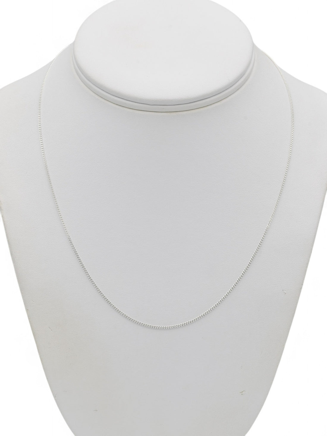 Silver Curb Chain