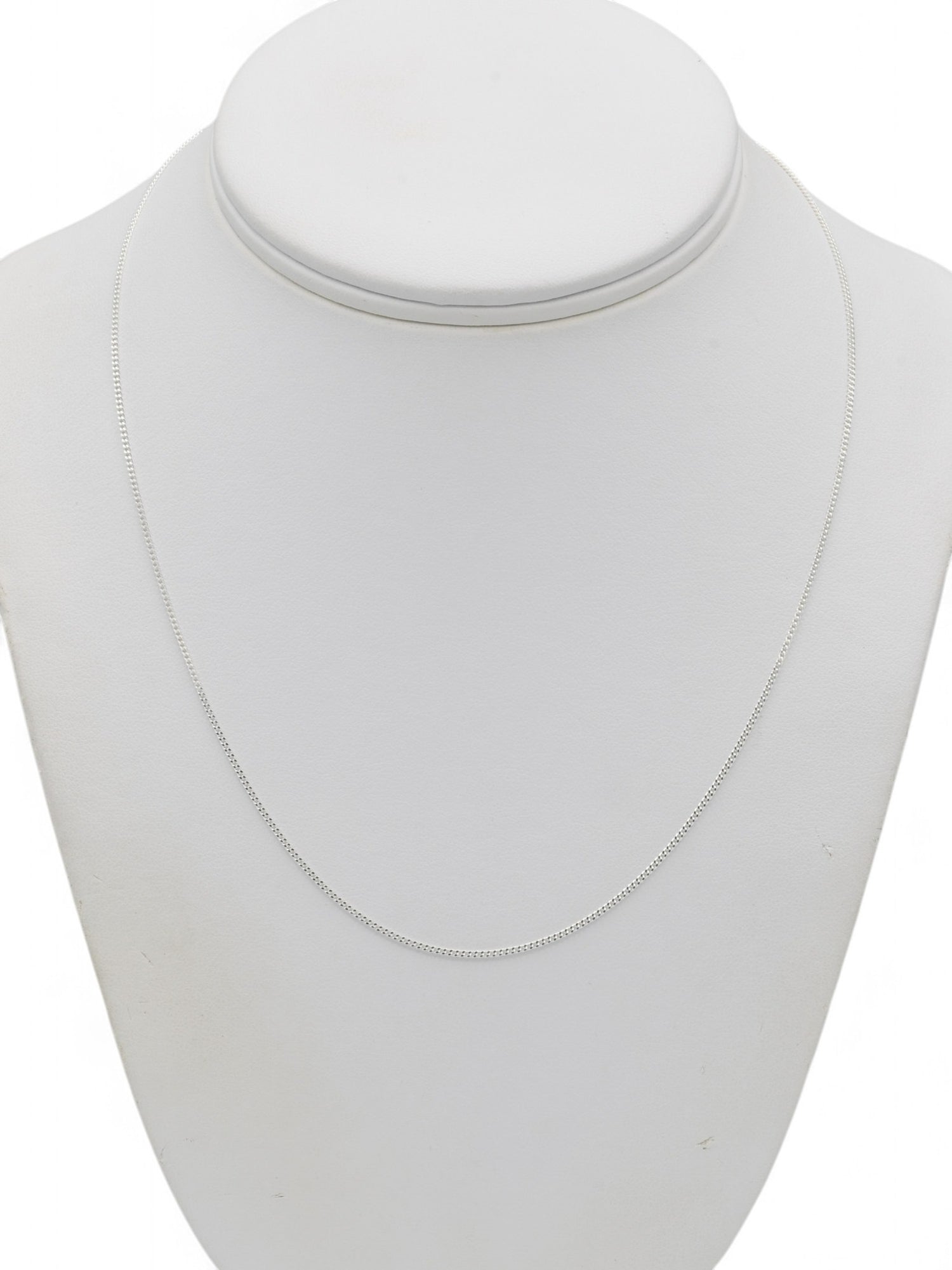 Silver Curb Chain