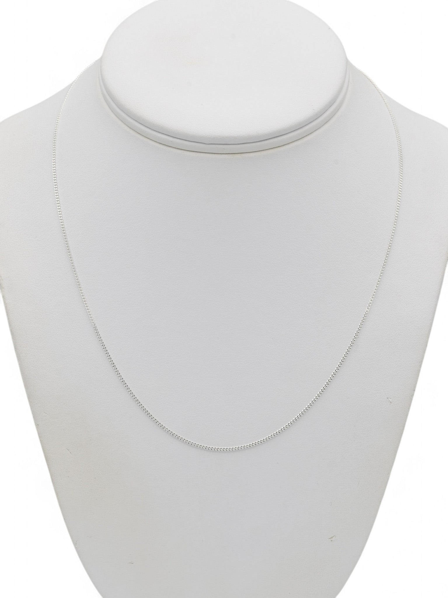 Silver Curb Chain